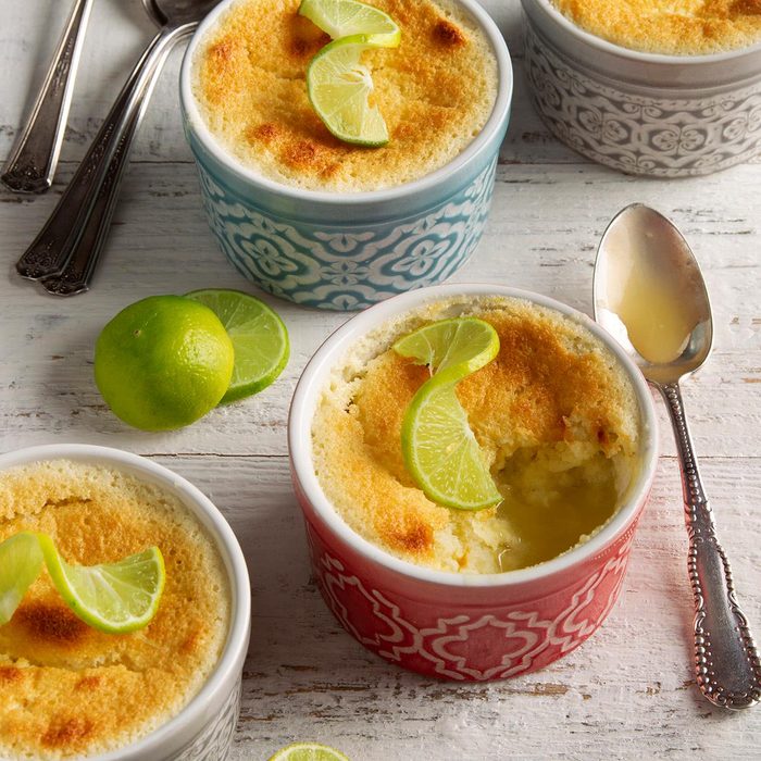 Lime Pudding Cakes