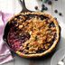 Maine Blueberry Pie with Crumb Topping