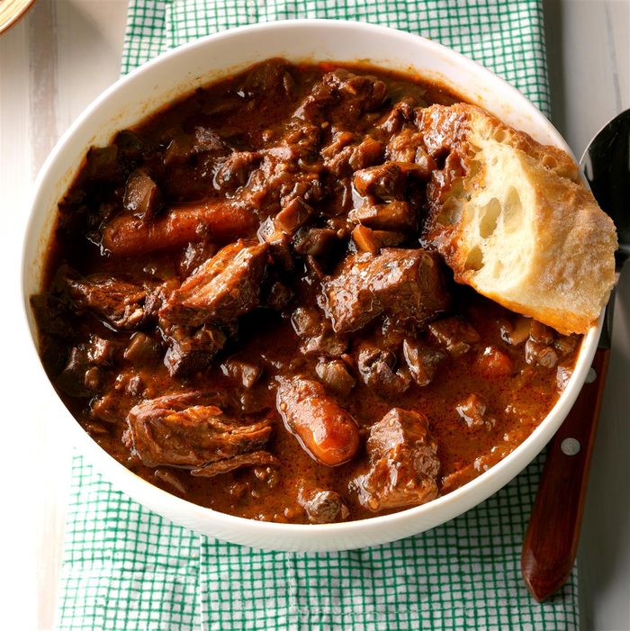 Mainly Mushroom  Beef Carbonnade