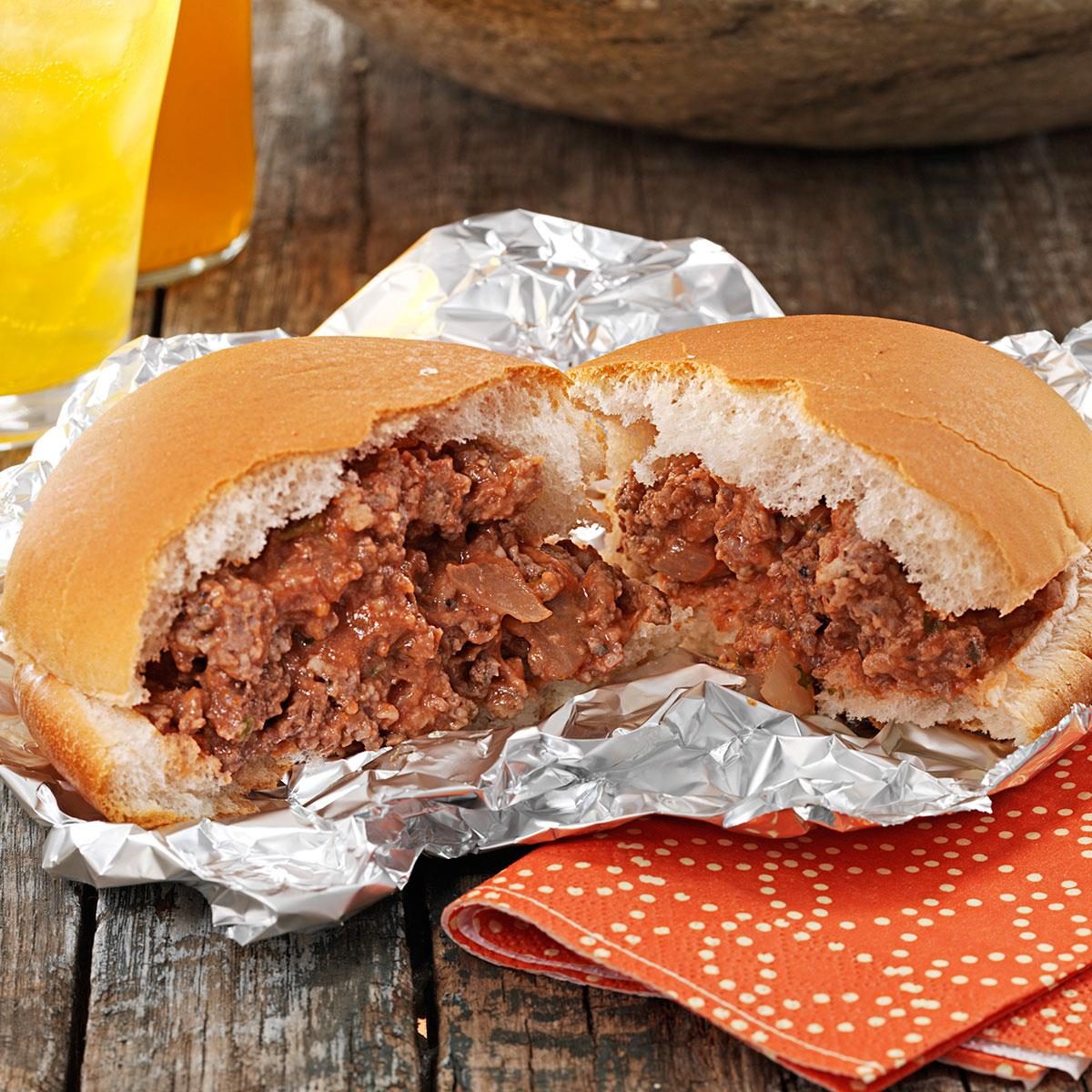 Make-Ahead Sloppy Joes