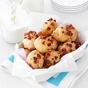 Maple-Bacon Doughnut Bites