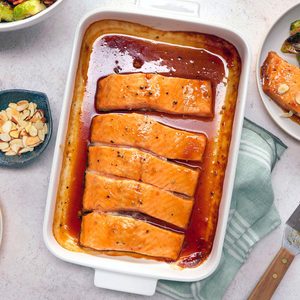 Maple-Glazed Salmon