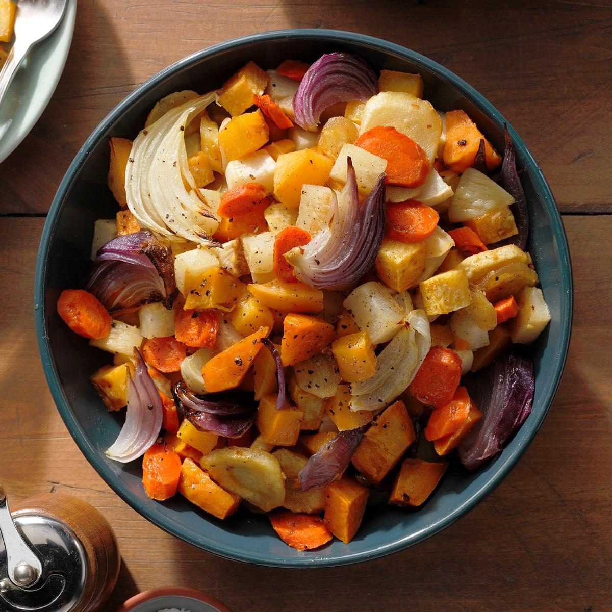 Roasted Vegetables with Garlic-Ginger Glaze - The Roasted Root