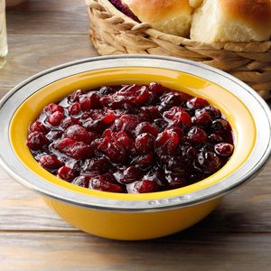Cranberry Sauce with Maple Syrup