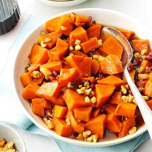 Maple-Walnut Sweet Potatoes