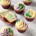 Mardi Gras Cupcakes