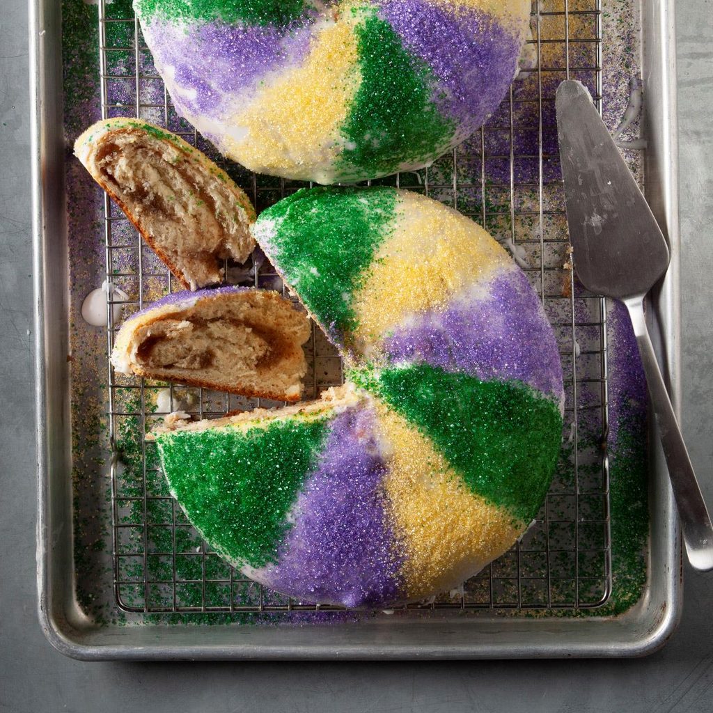 Mardi Gras King Cake