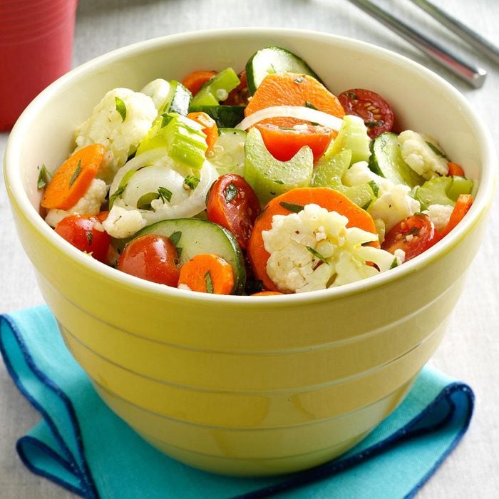 Marinated Fresh Vegetable Salad
