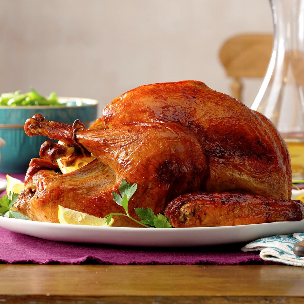 November 28: Marinated Thanksgiving Turkey