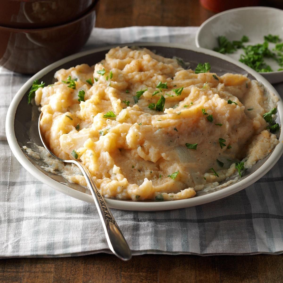 Mashed Peppery Turnips