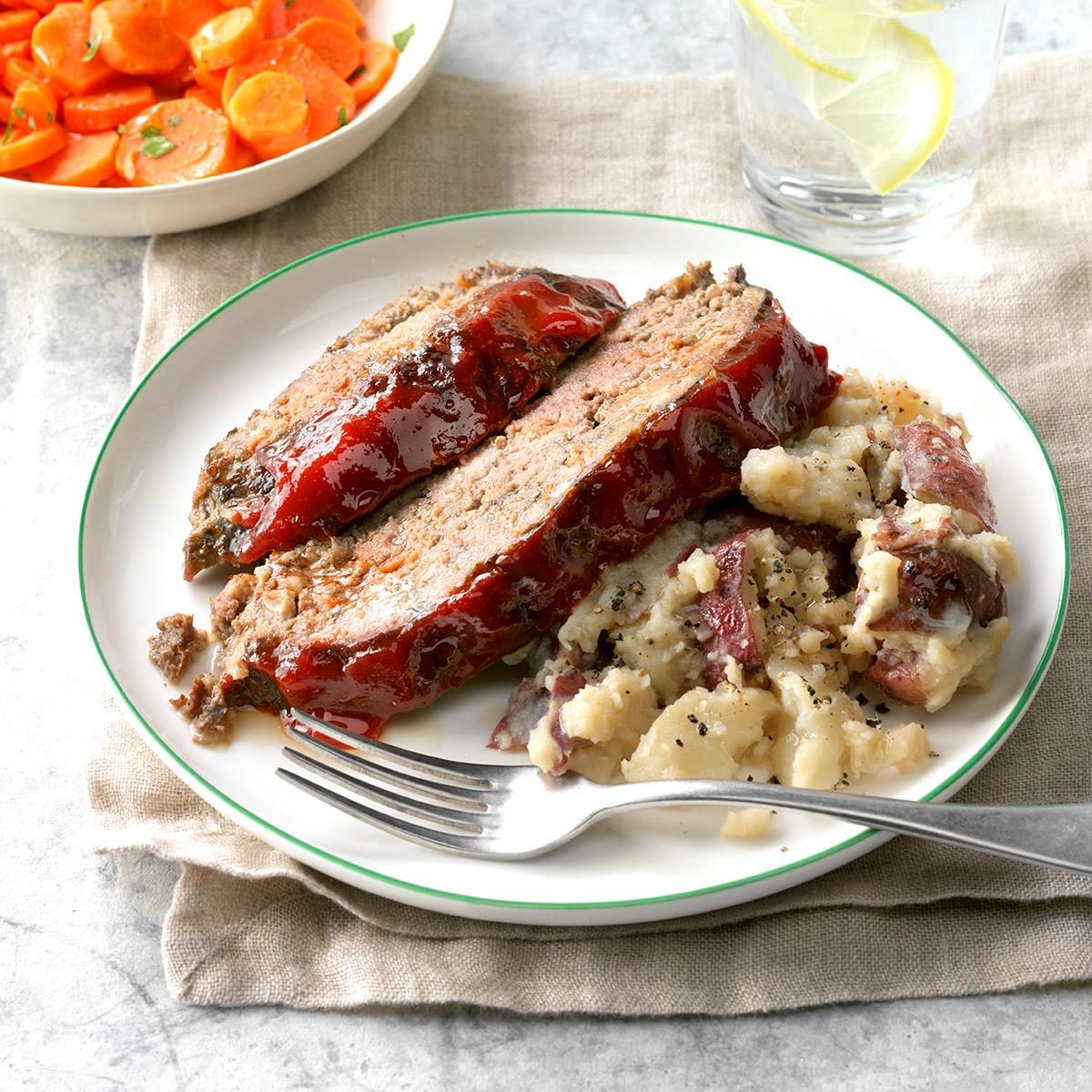 Meat Loaf & Mashed Red Potatoes