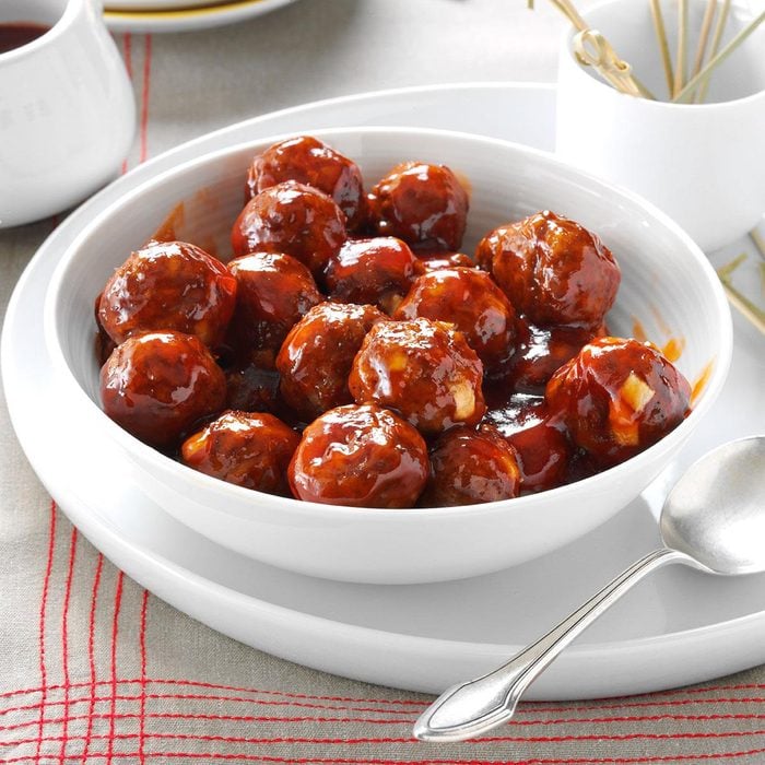 Meatballs in Barbecue Sauce