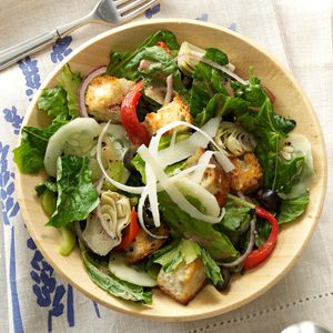 Mediterranean Romaine Salad