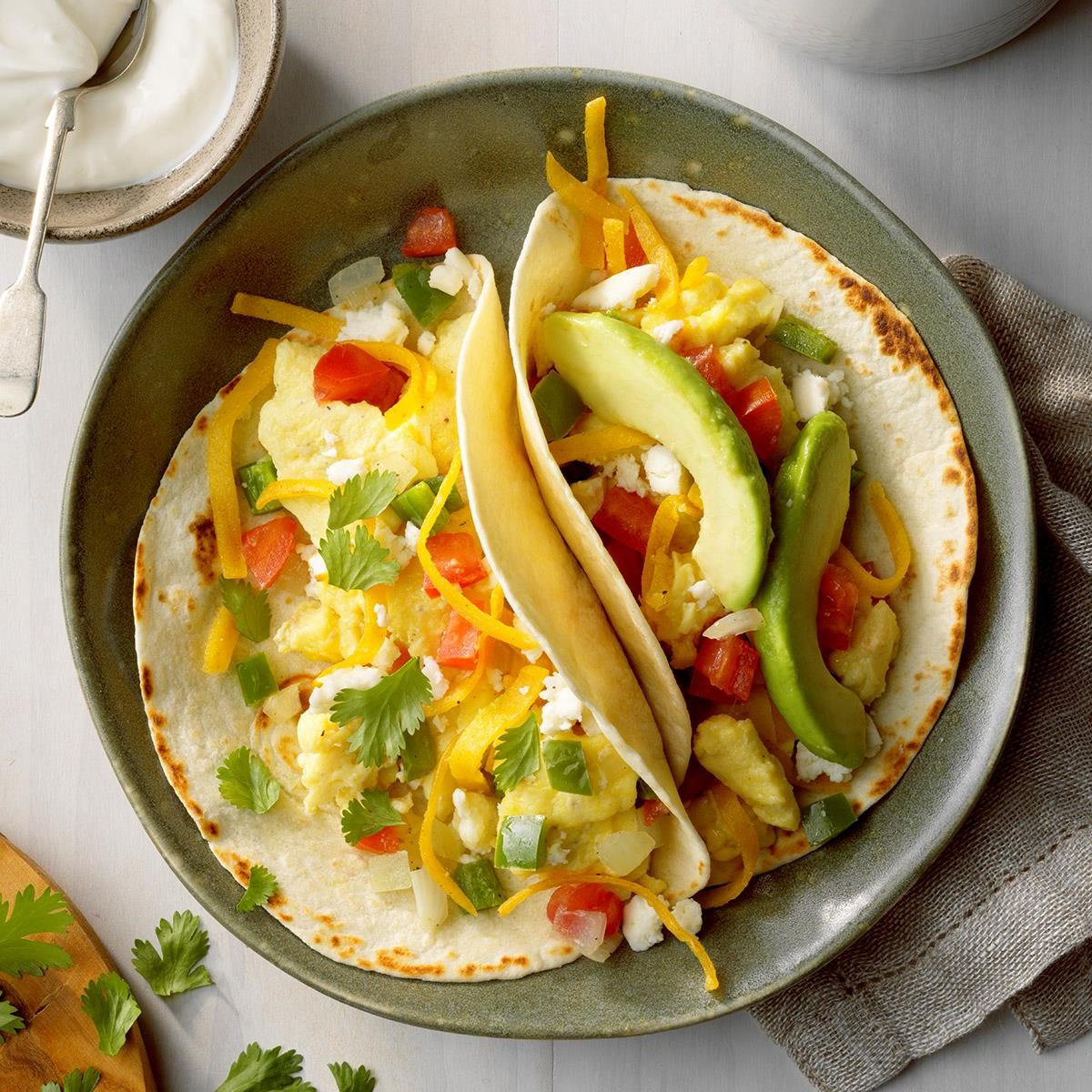 Migas Breakfast Tacos