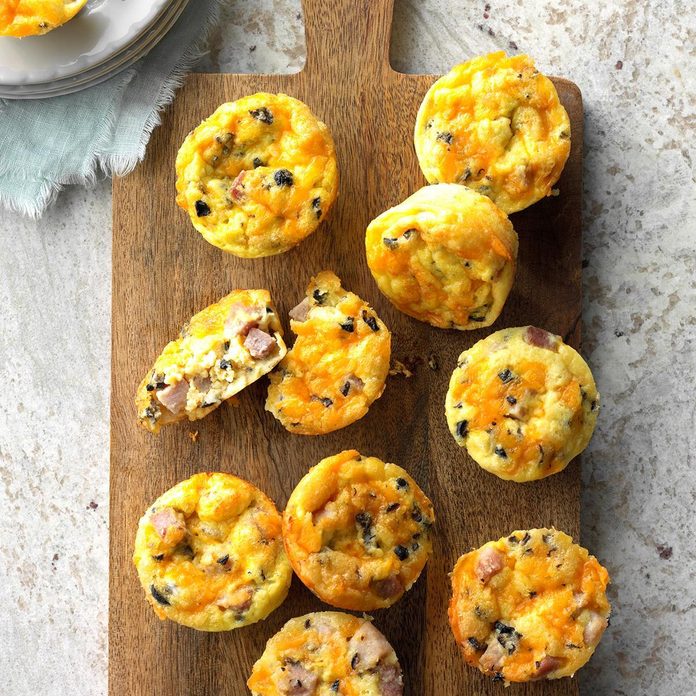 Mini Ham Quiches