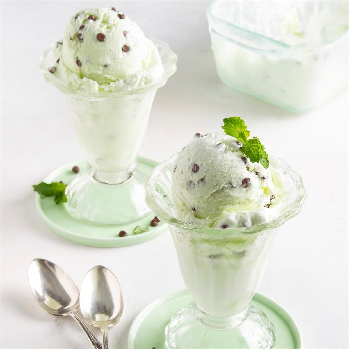 Mint Chocolate Chip Ice Cream Recipe How To Make It