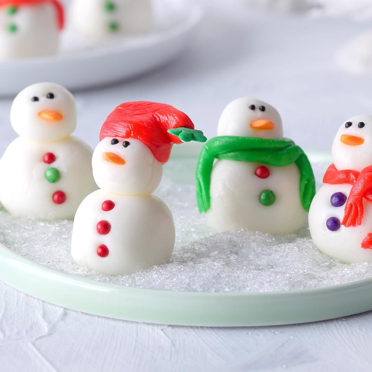 Minty Snowmen