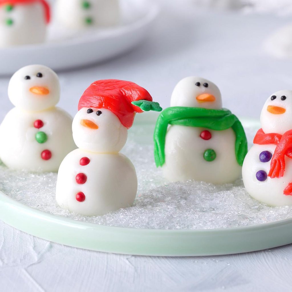 Minty Snowmen