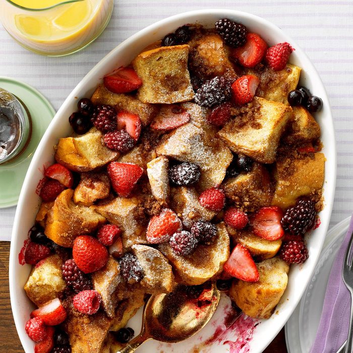 Mixed Berry French Toast Bake