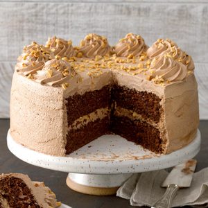 Mocha Hazelnut Torte