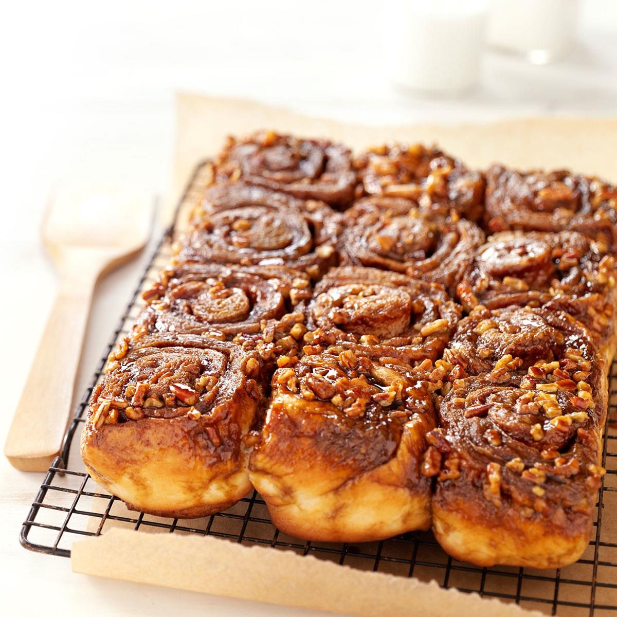 Molasses-Pecan Sticky Buns