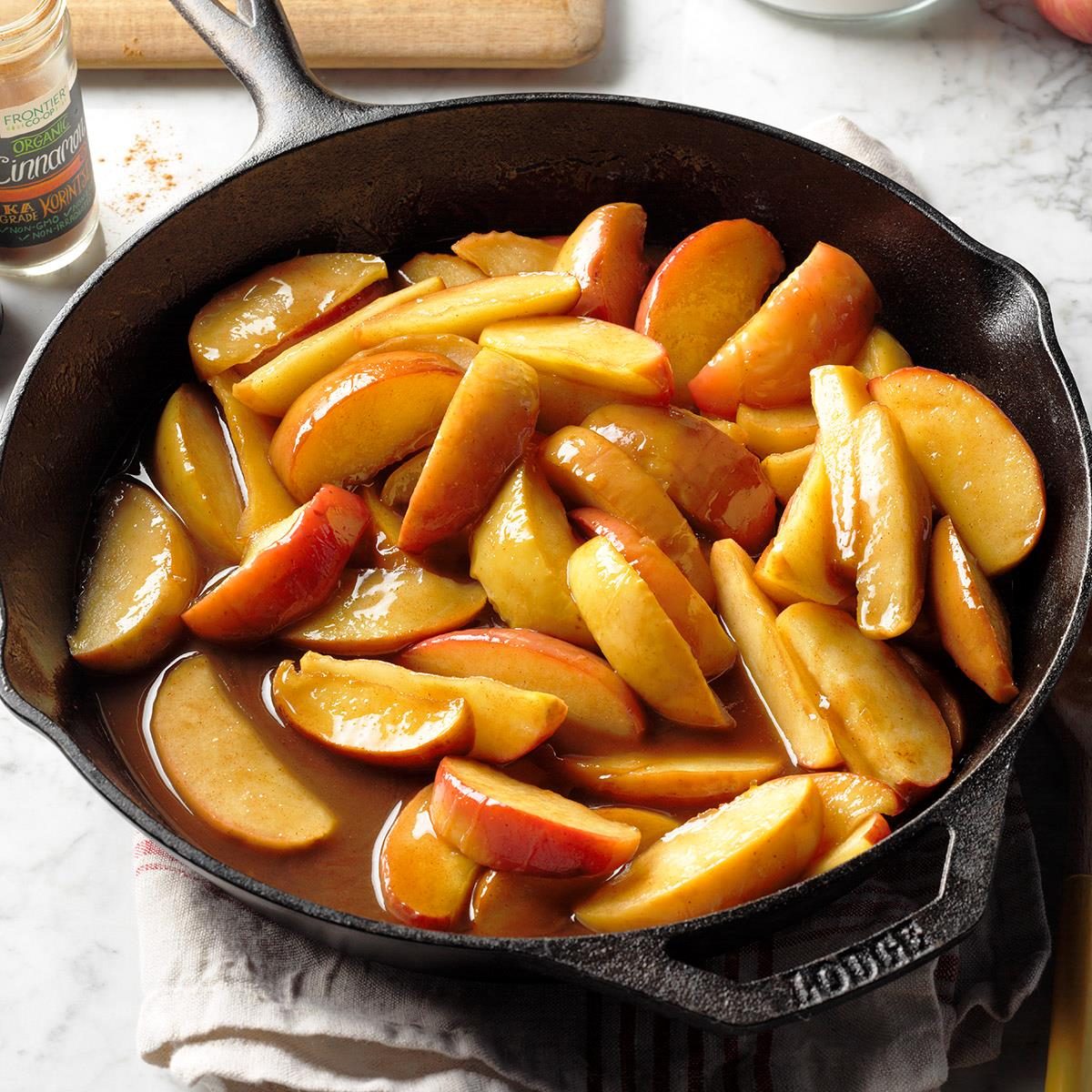 Air Fryer Fried Apples - The Country Cook