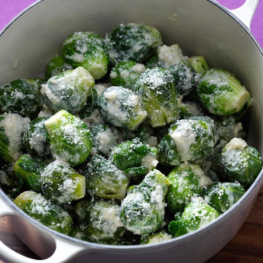 Mustard Brussels Sprouts