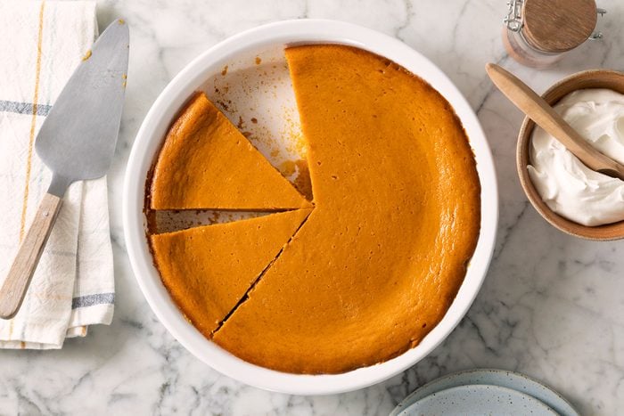 No Crust Pumpkin Pie 