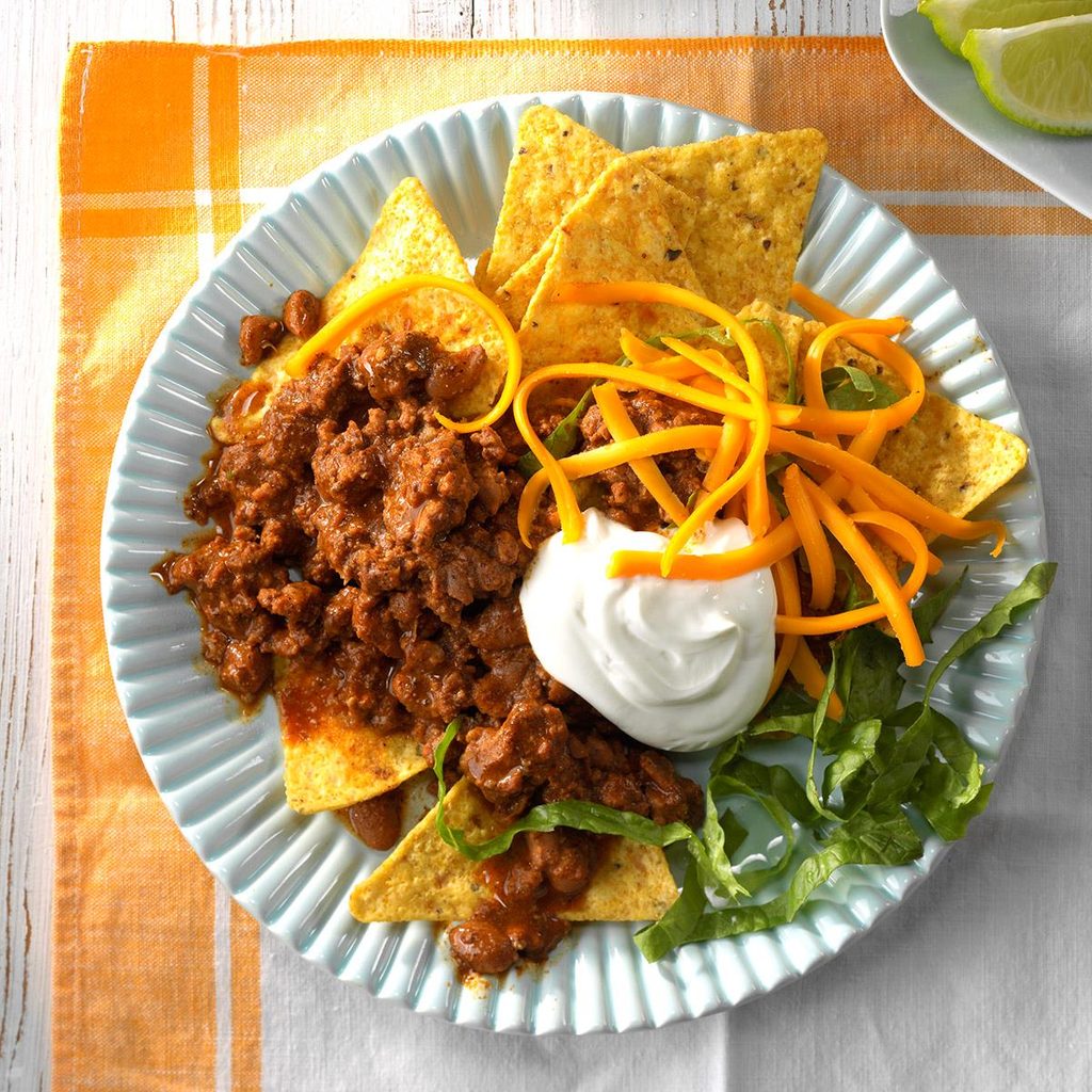 No-Guilt Beefy Nachos