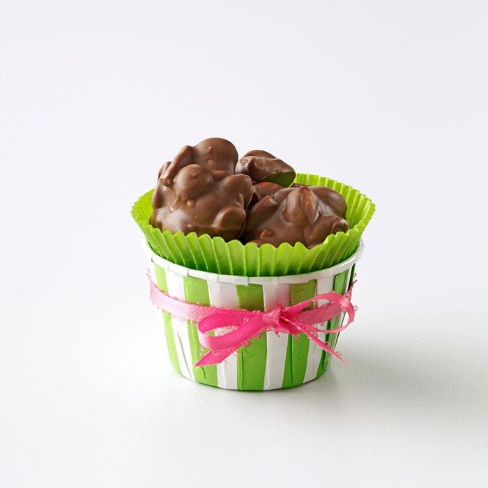 Nutty Chocolate Peanut Clusters