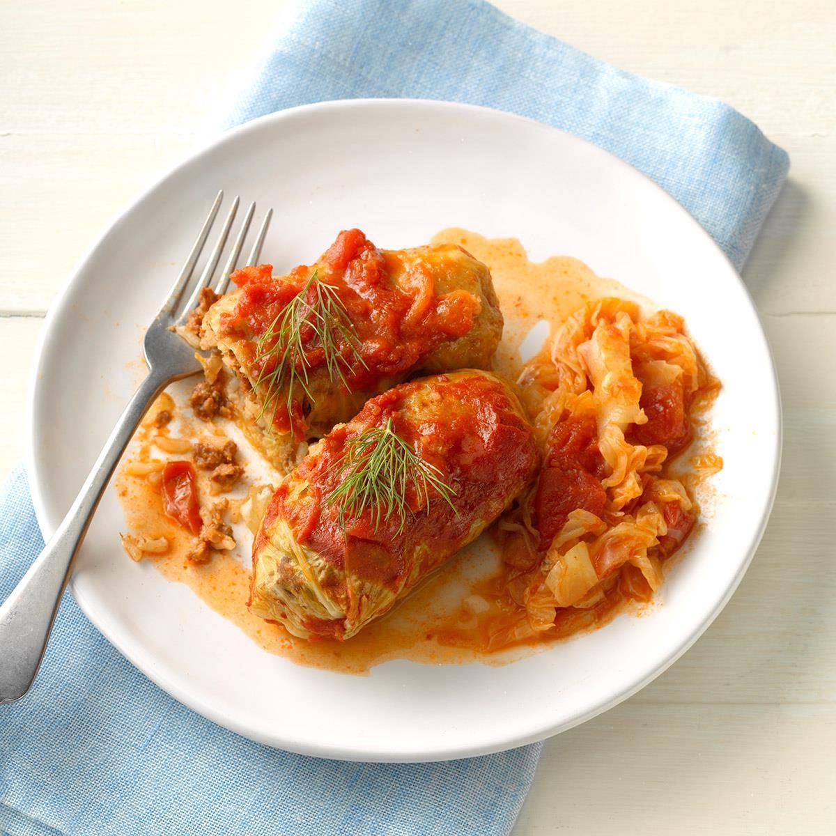 Cabbage Rolls With Ground Beef And Rice - Beef Poster