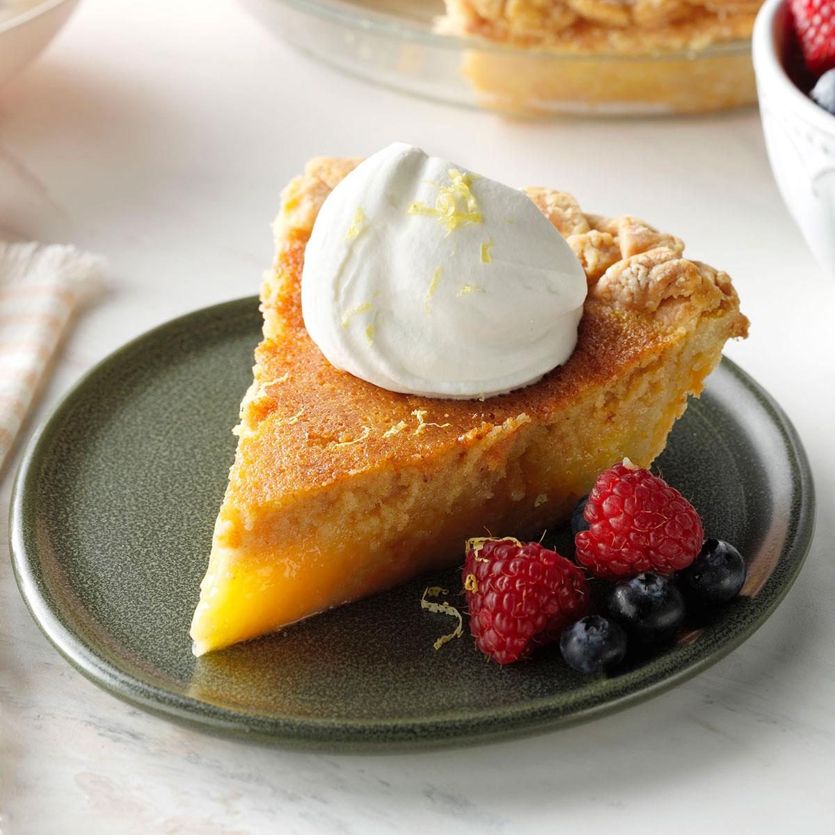 Old-Time Buttermilk Pie