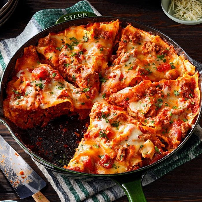 One Skillet Lasagna Exps Oprbz22 50956 Dr 06 23 4b