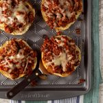 Open-Faced Pizza Burgers