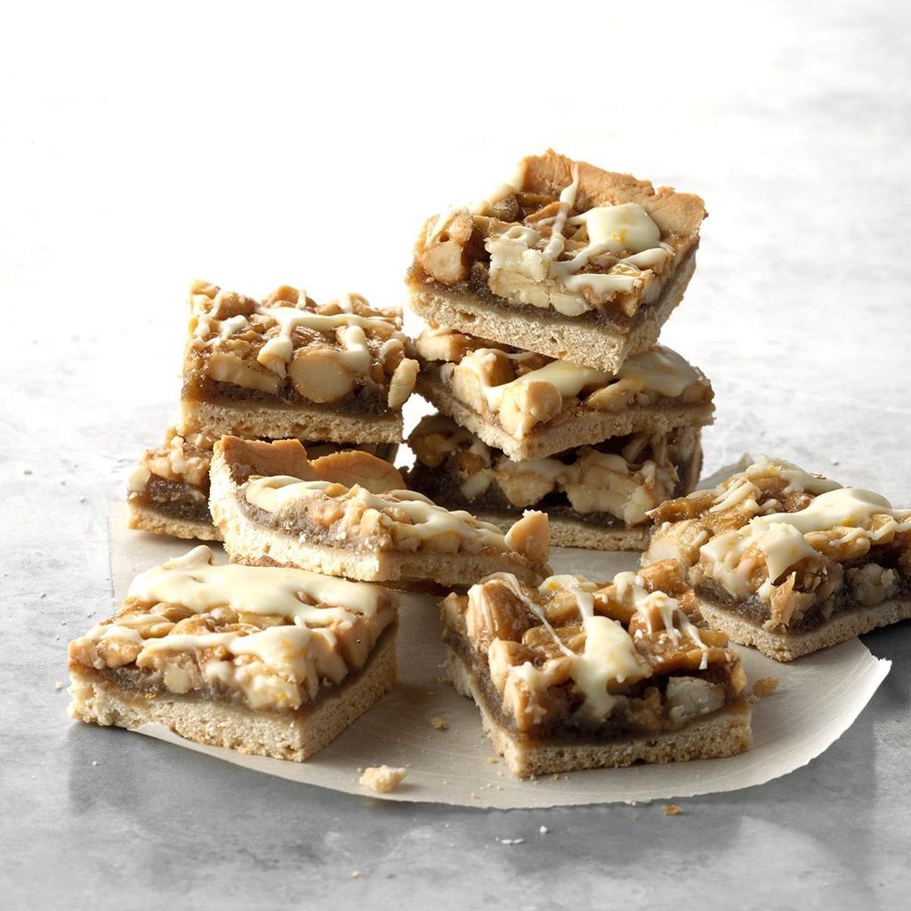 North Carolina: Orange Cashew Bars