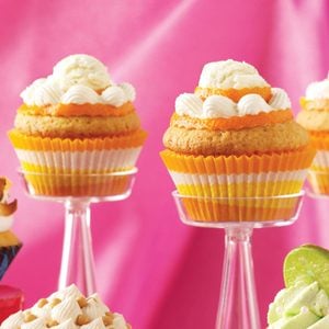 Orange Cream-Filled Cupcakes