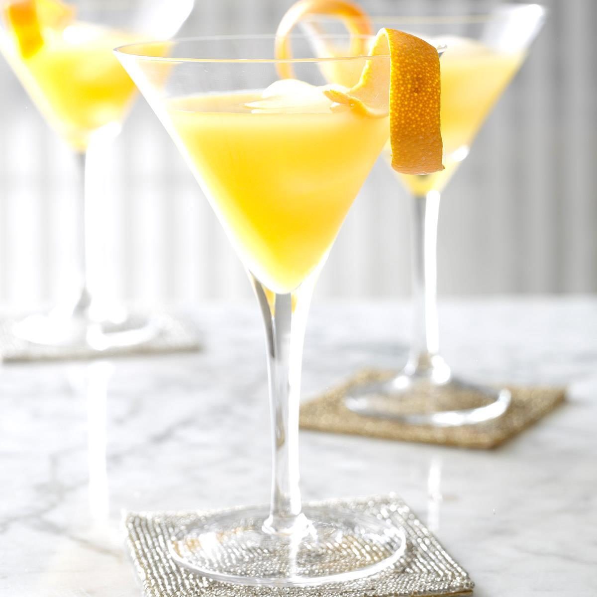 Orange Razzletini Cocktails