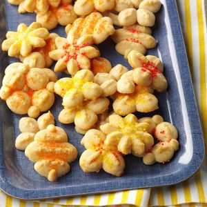 Orange Spritz Cookies