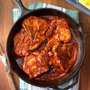 Oven-Barbecued Pork Chops