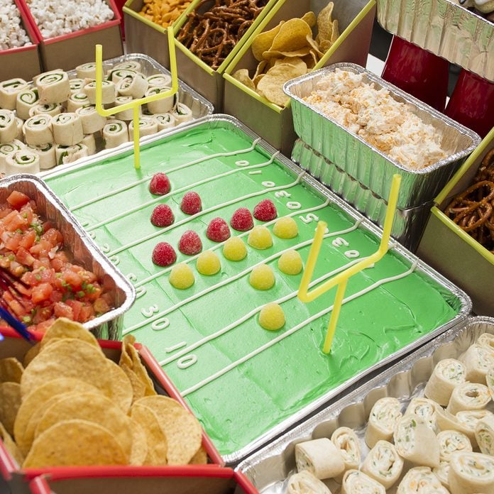 Super bowl snack stadium 