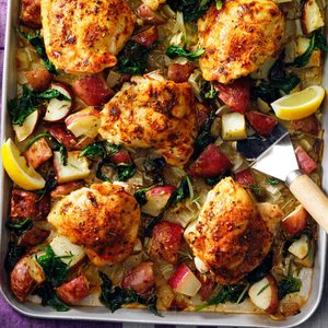 Sheet-Pan Chicken and Vegetables