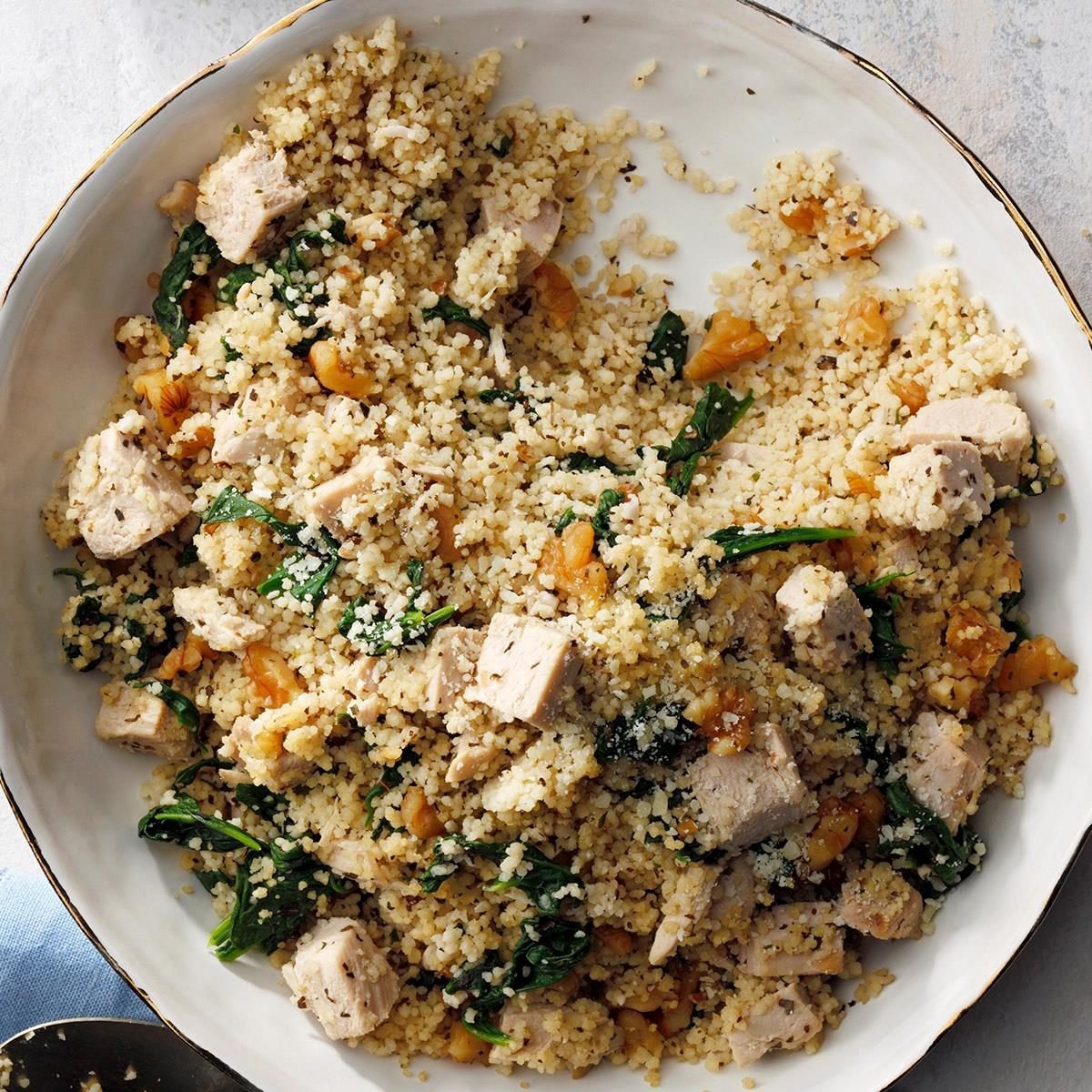 Parmesan Chicken Couscous