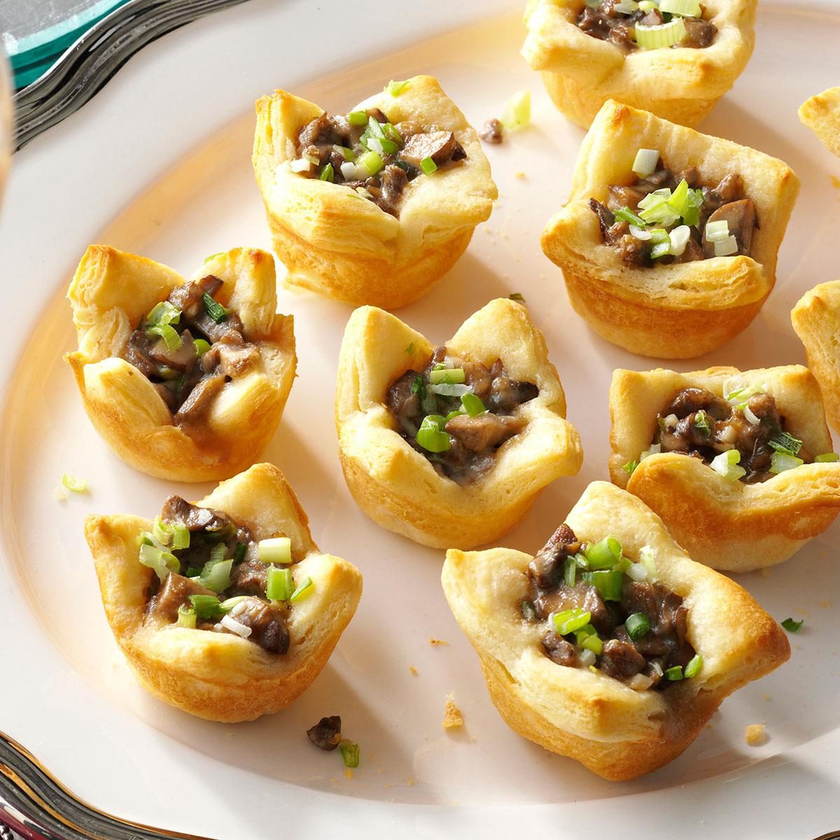 parmesan mushroom tartlets