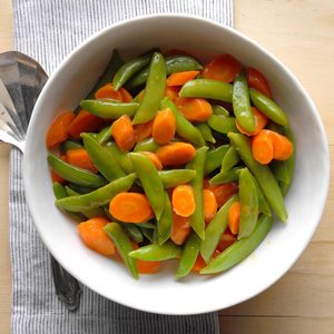 Pea Pod Carrot Medley