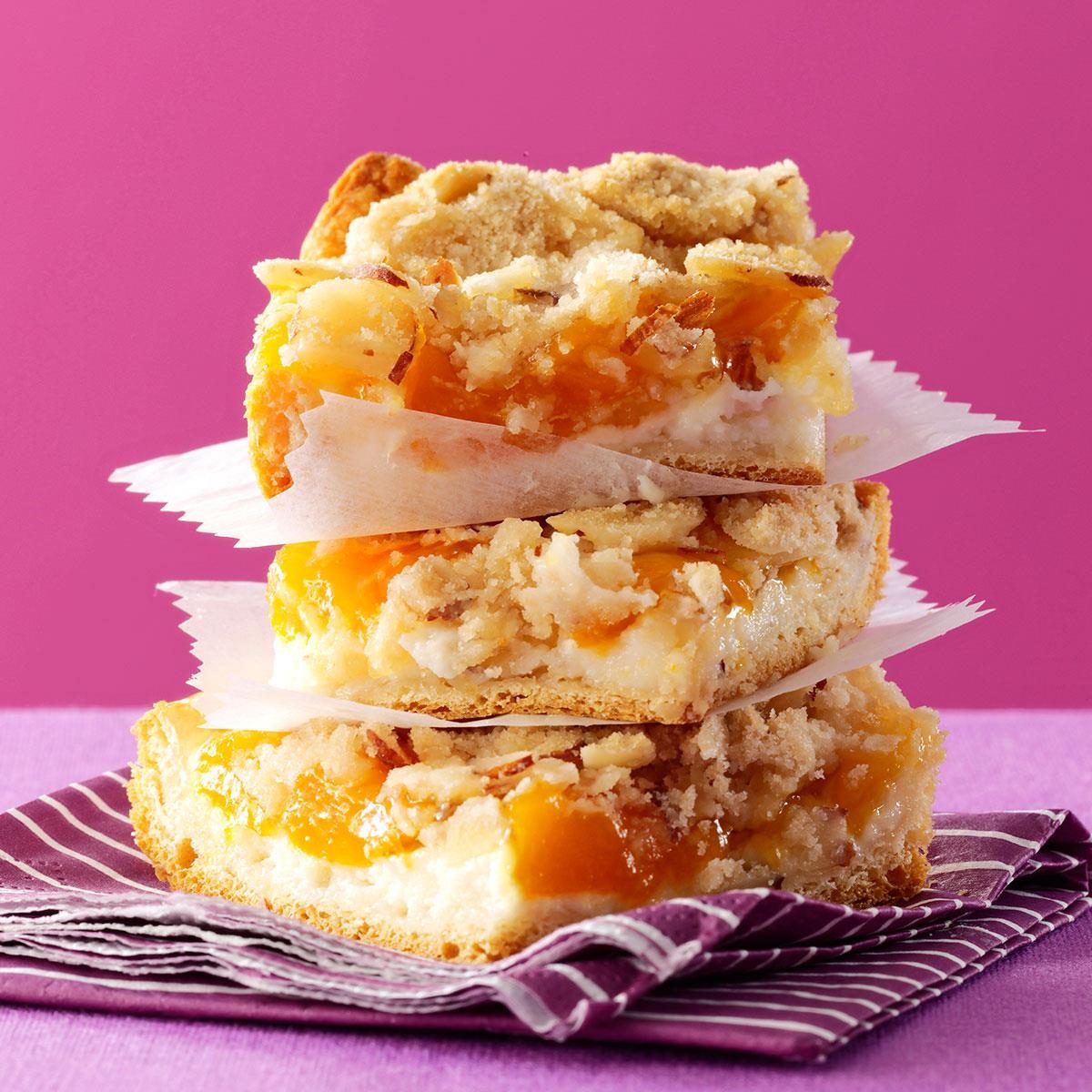 Peaches 'n' Cream Bars