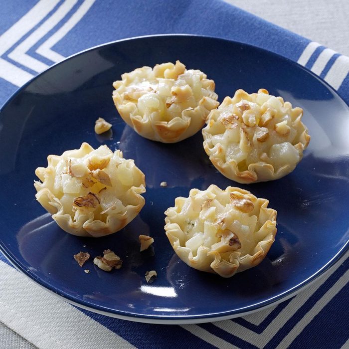 Pear-Blue Cheese Tartlets