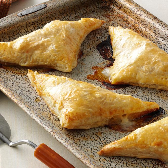 Pear, Ham & Cheese Pastry Pockets