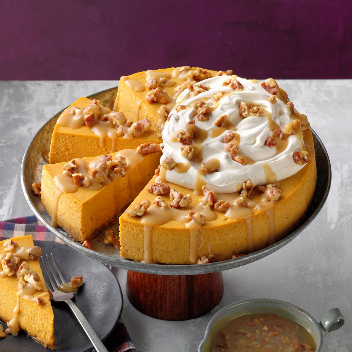 Pecan Pumpkin Cheesecake