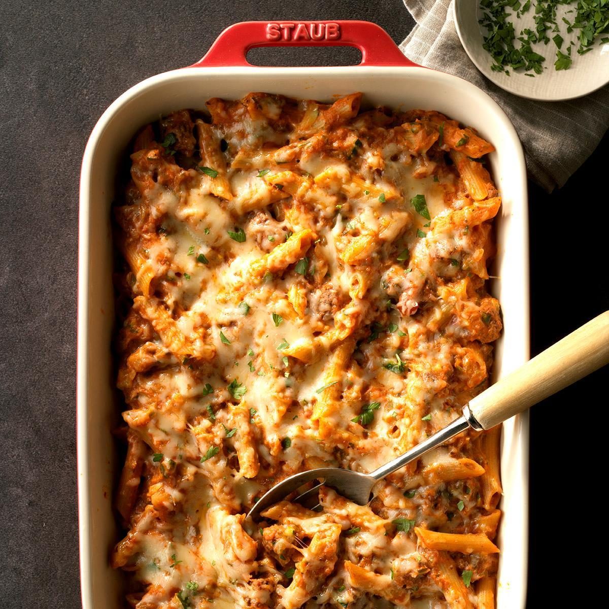 Penne Beef Bake