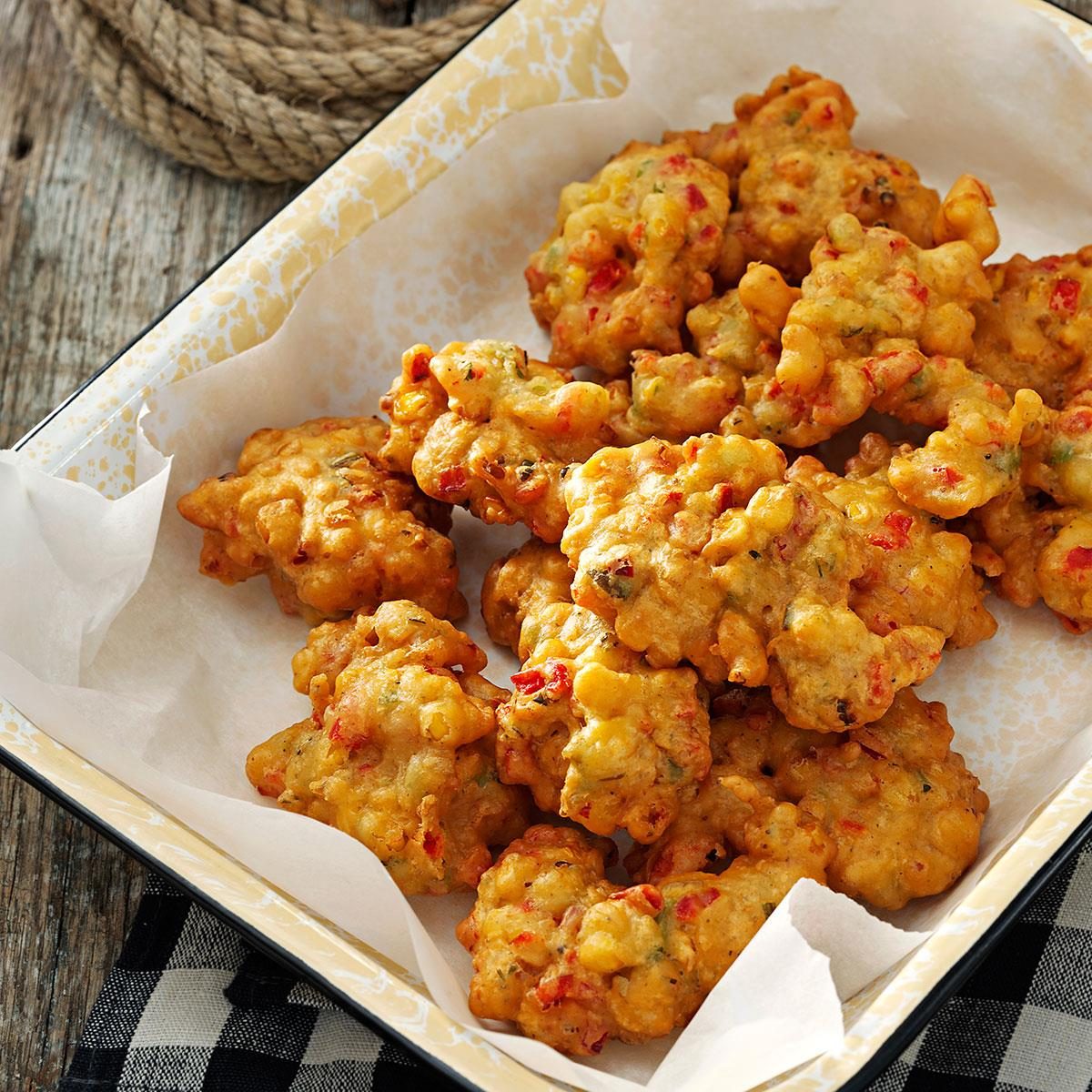 Peppered Corn Fritters